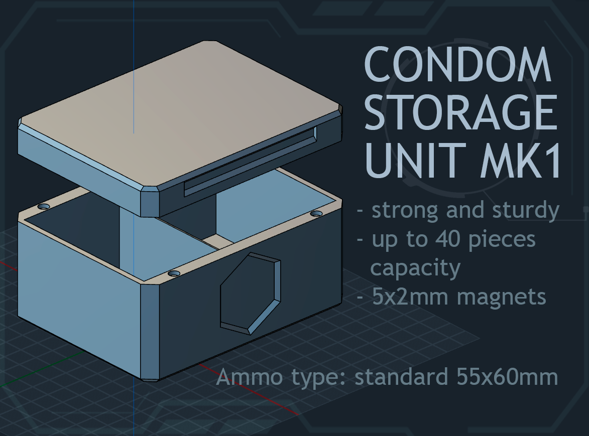 Condom Storage Unit