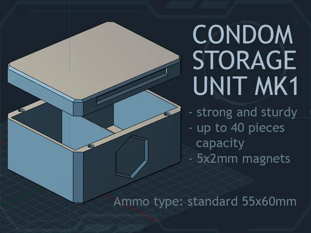 Condom Storage Unit