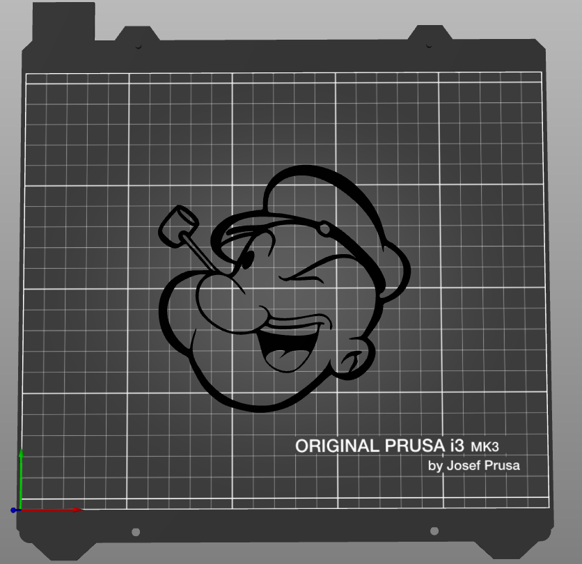 Miniatura 2 do modelo 3D Popeye