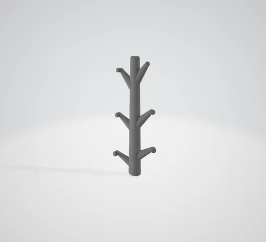 Vertical coat and clothes hanger