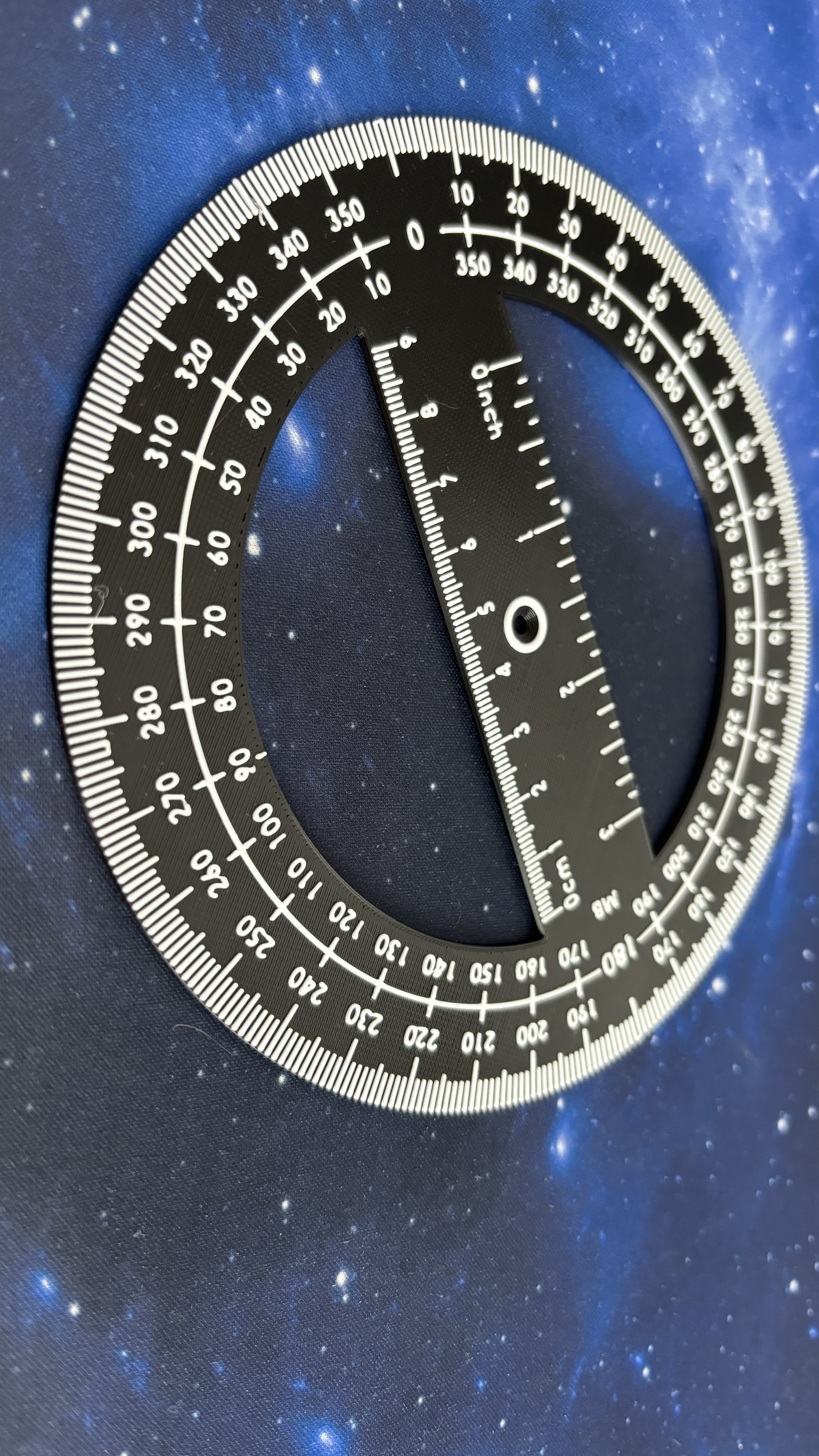 New 360 Degrees Protractor centimetre (cm) And Inch