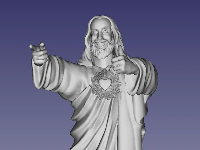 Jesus from dogma (Buddy Christ)