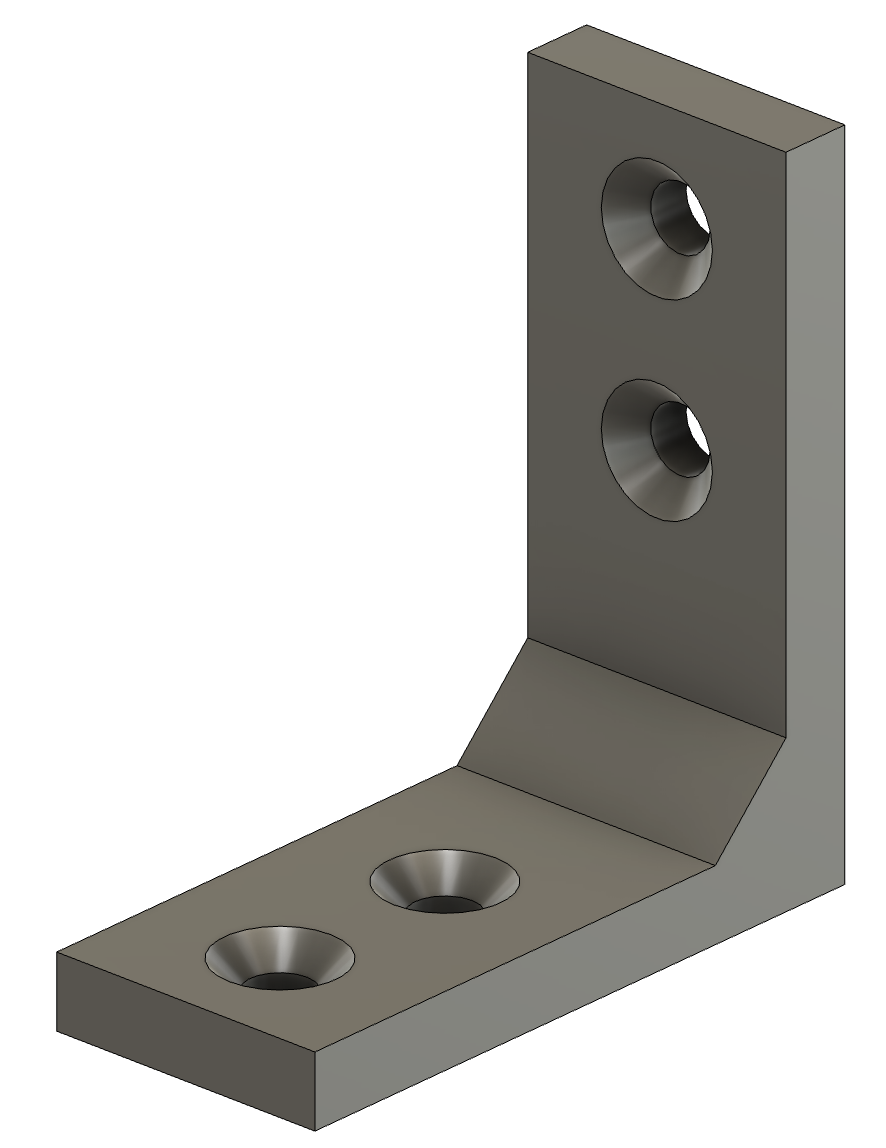 Bracket 20x45x5mm