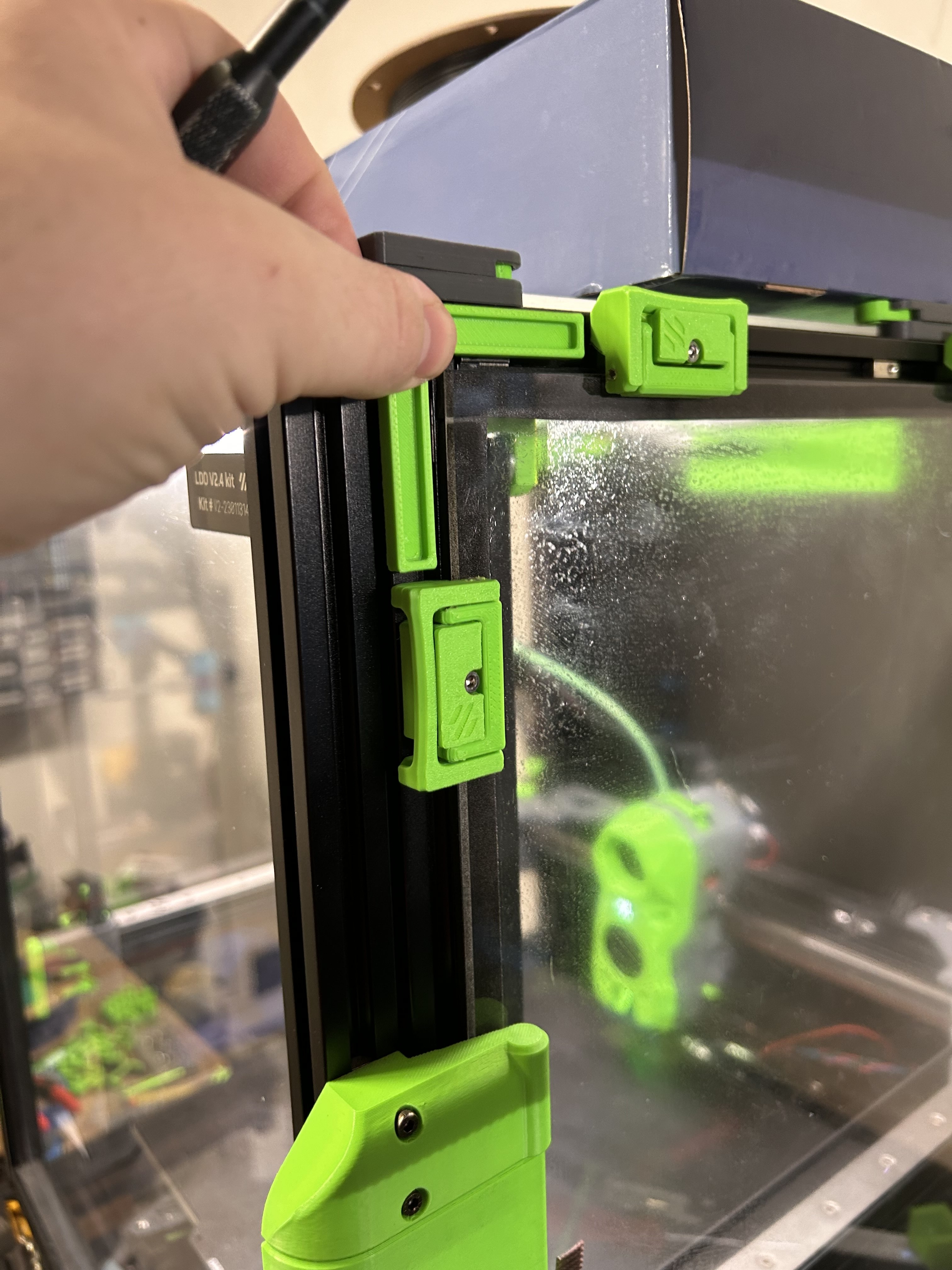 Corner Spacer for Printable Snap Latches