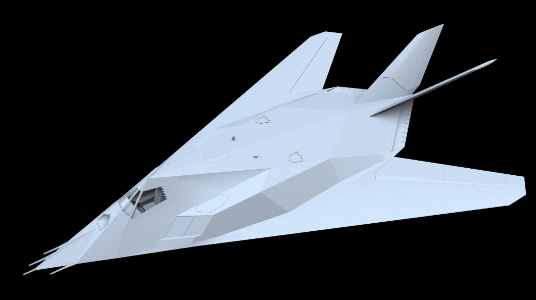 Lockheed F-117A Nighthawk F-117 by ADRI403 | Download free STL model ...