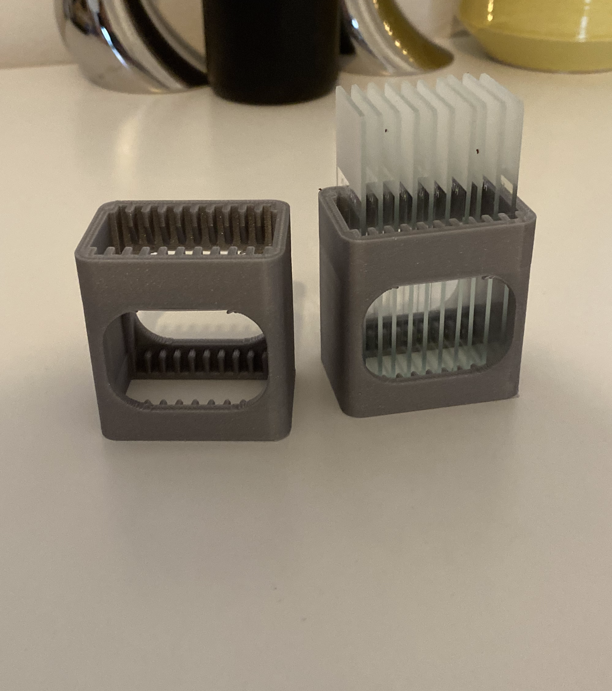 Microscope Glass Panel Holder