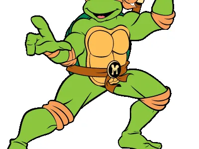 Michelangelo  - Ninja Turtle - Hueforge