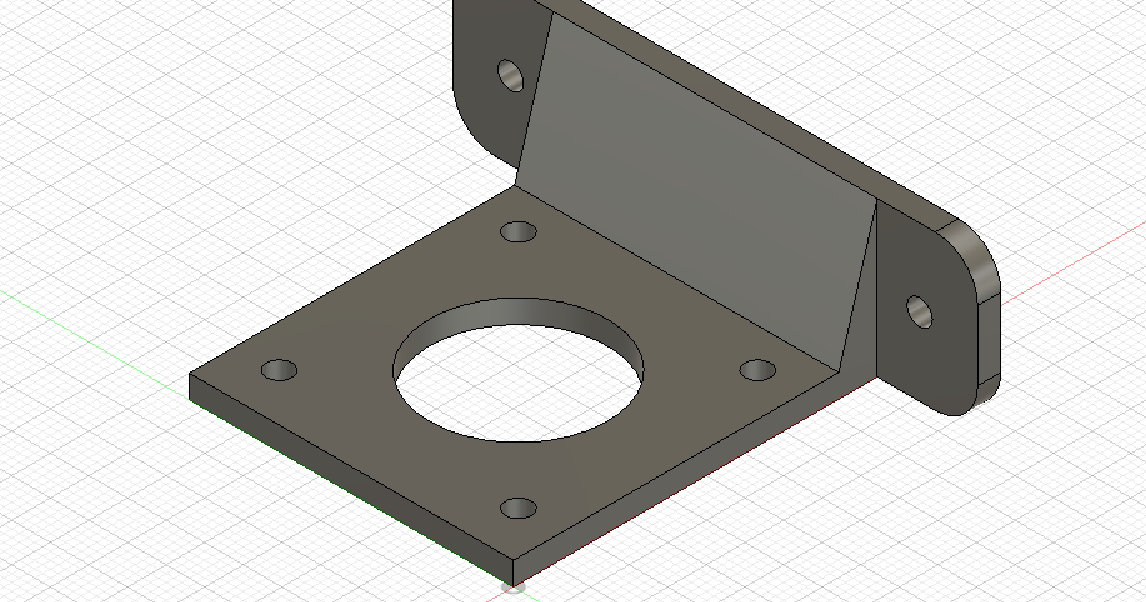 nema 17 mount 3d model