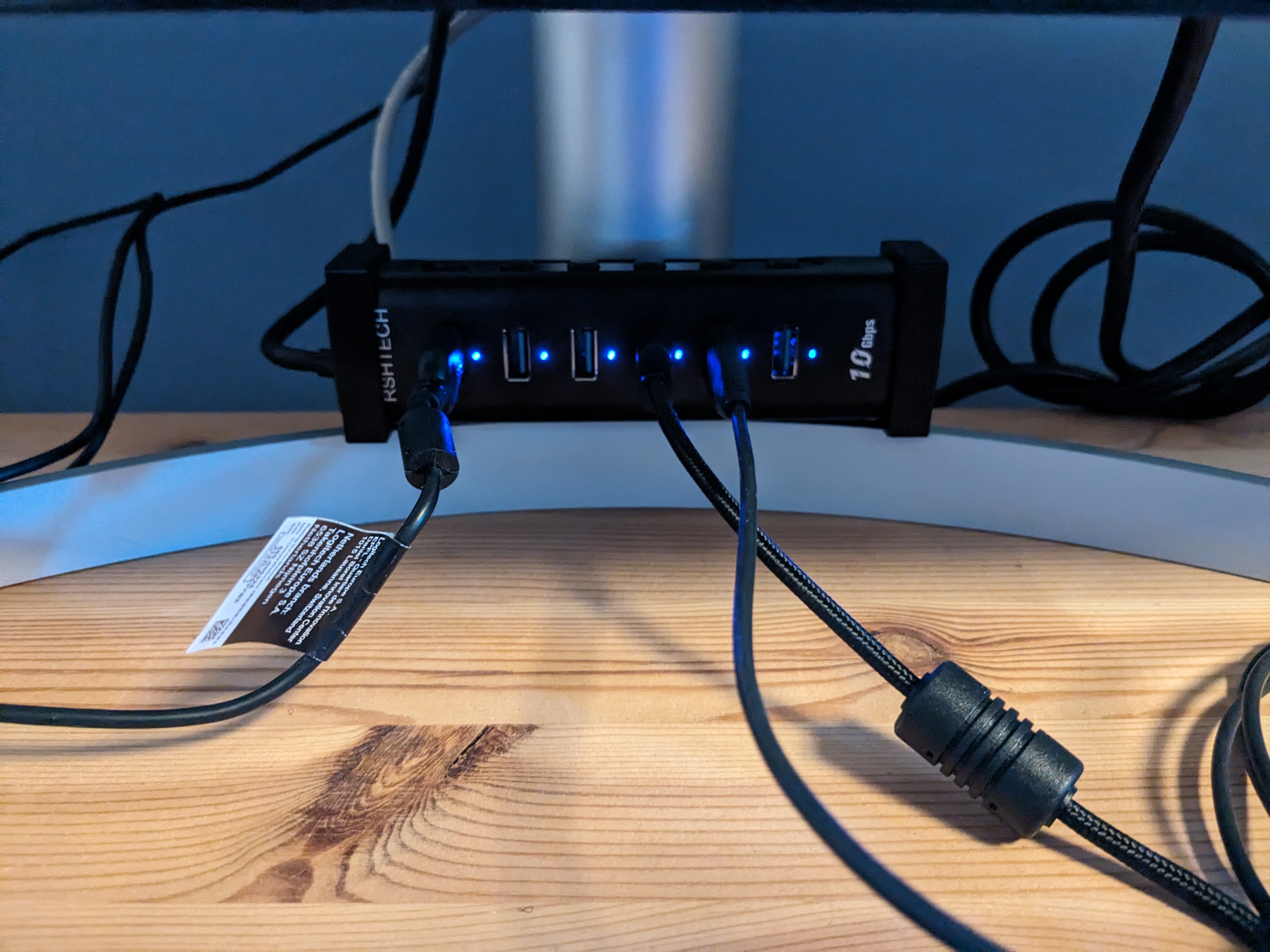 RSHTECH USB Hub mount for LG Monitor
