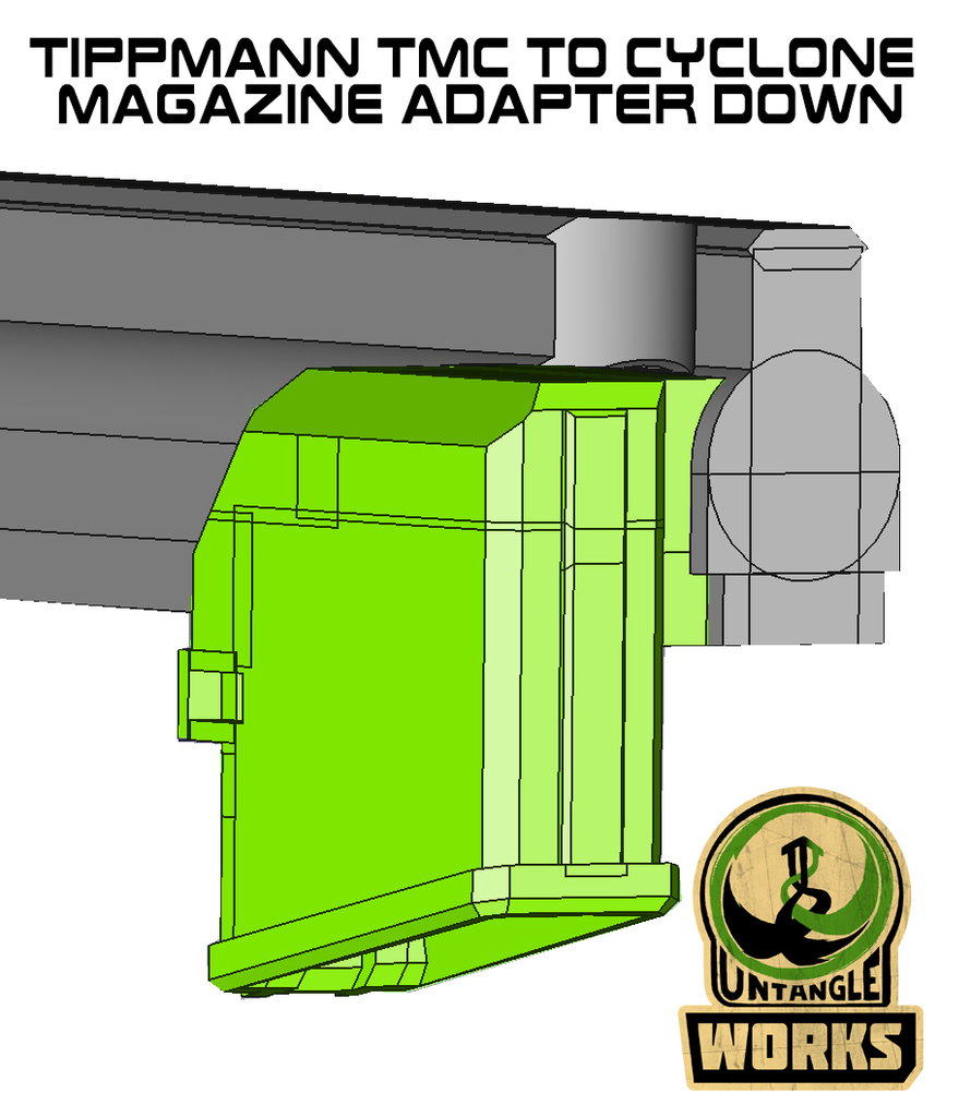 Tippmann TMC to cyclone Magazine Down  Adapter