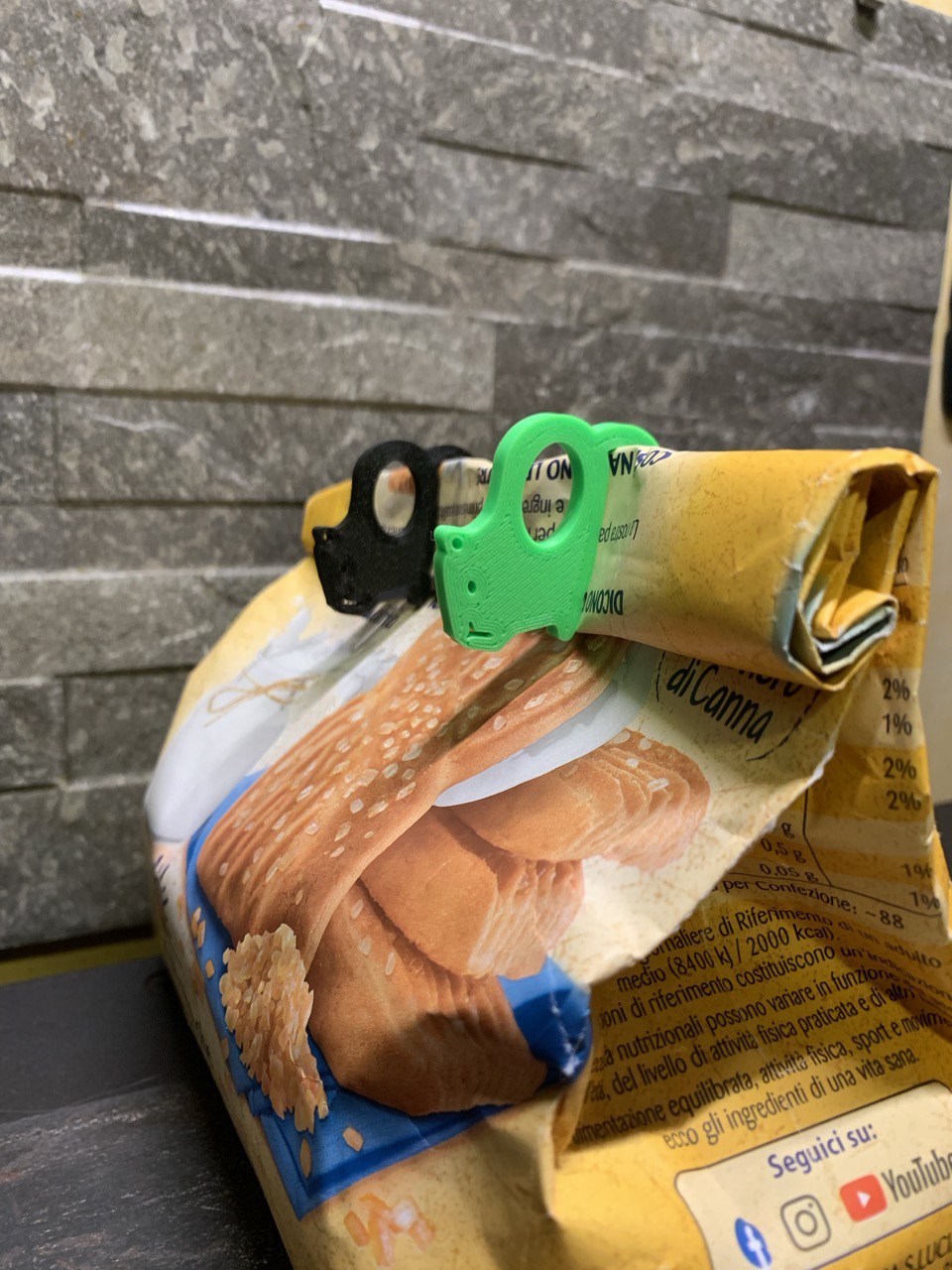 Miniatura 3 do modelo 3D Capibara Bag clip