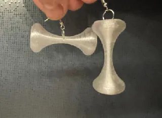 náušnice geometroidy / geometroid earrings