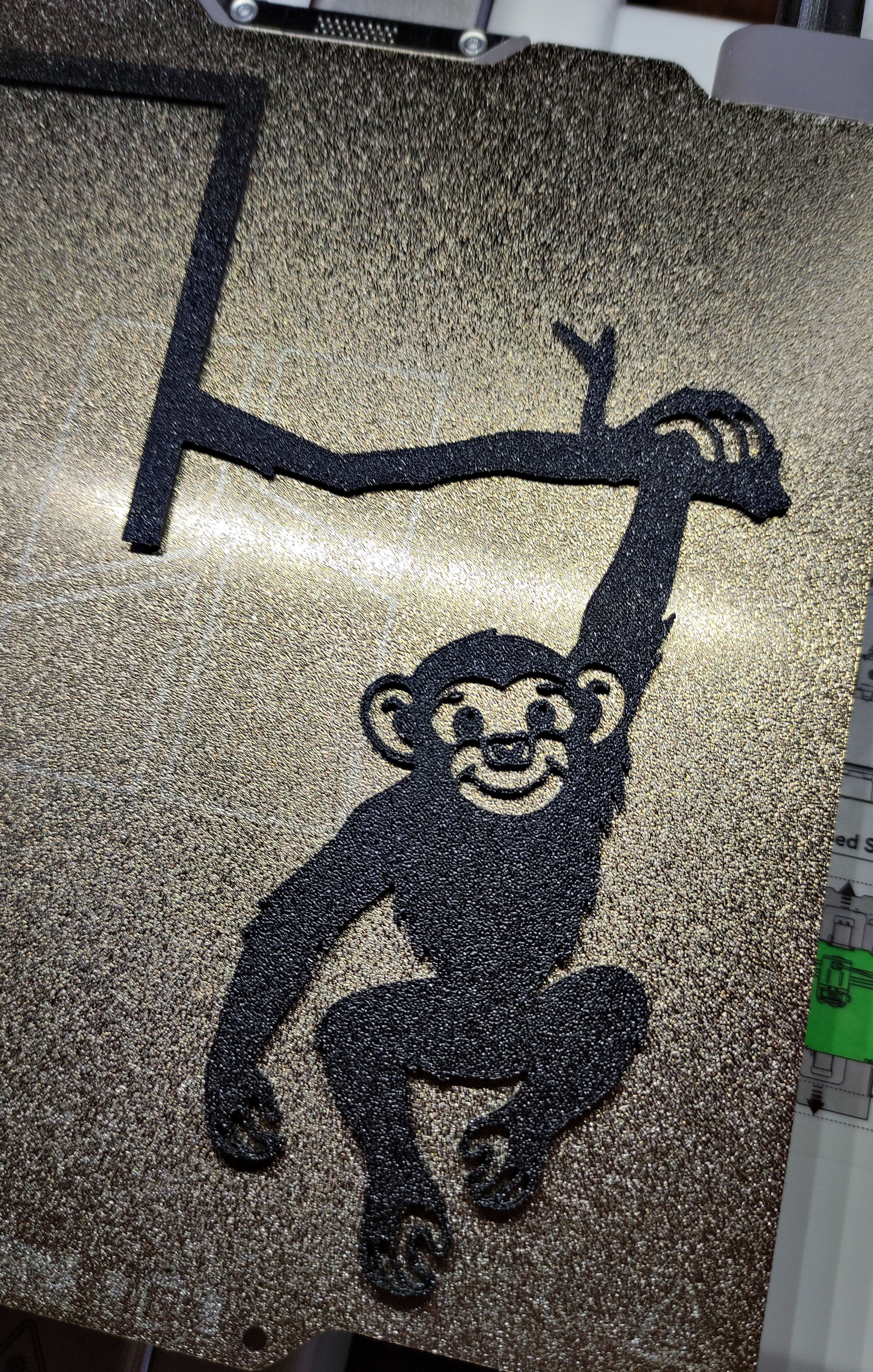 Miniatura 2 do modelo 3D Light Switch Frame - Monkey