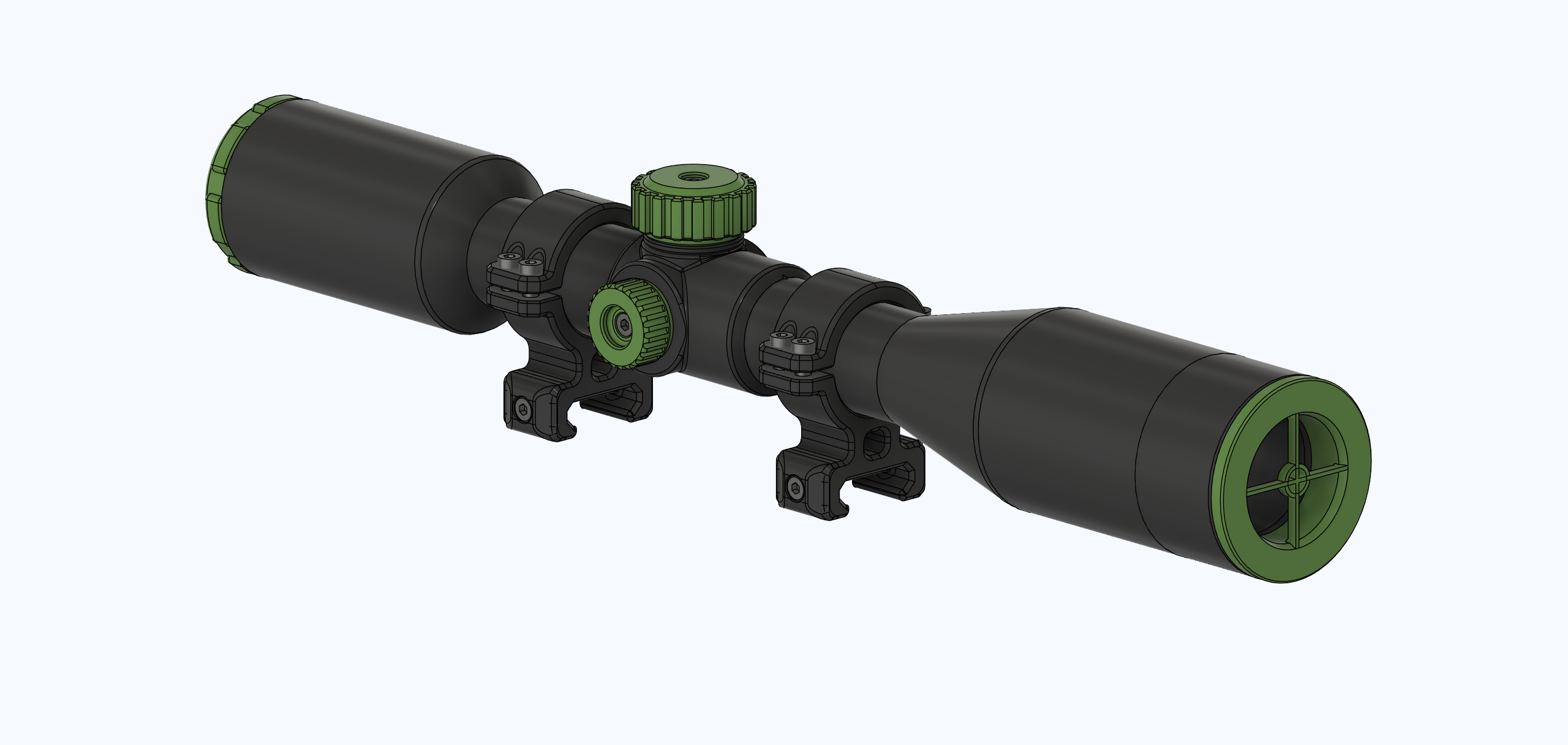 Silly Scope (Faux Scope for Picatinny)