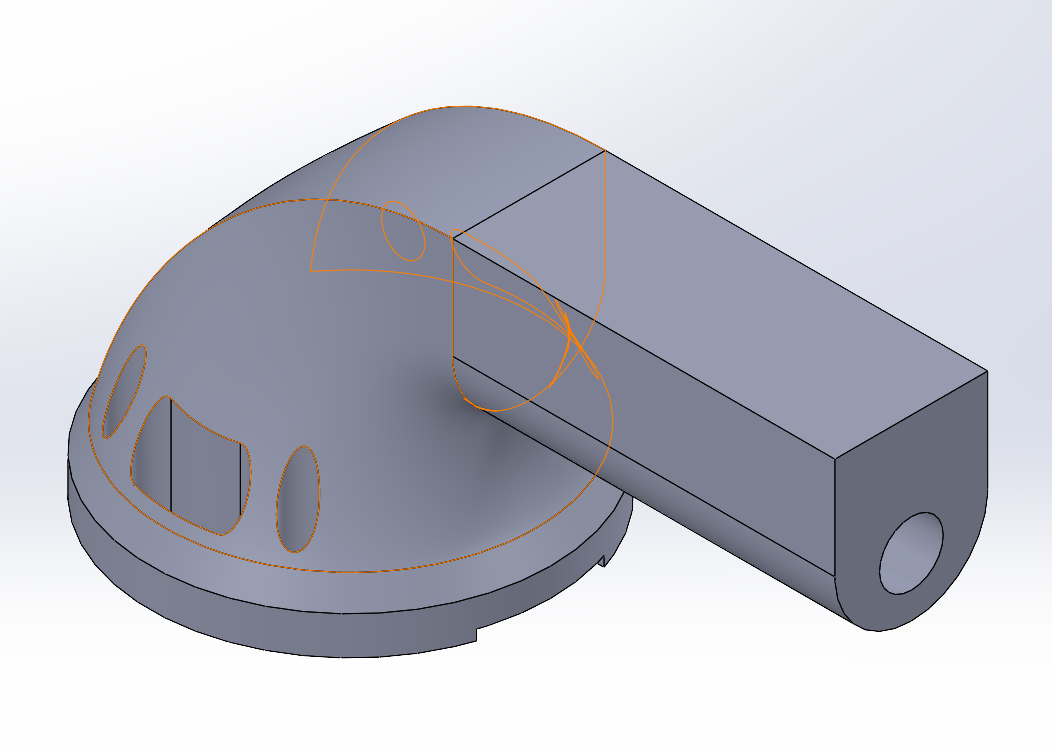 ZF-500 Flathead earbud shell — miniatura 2