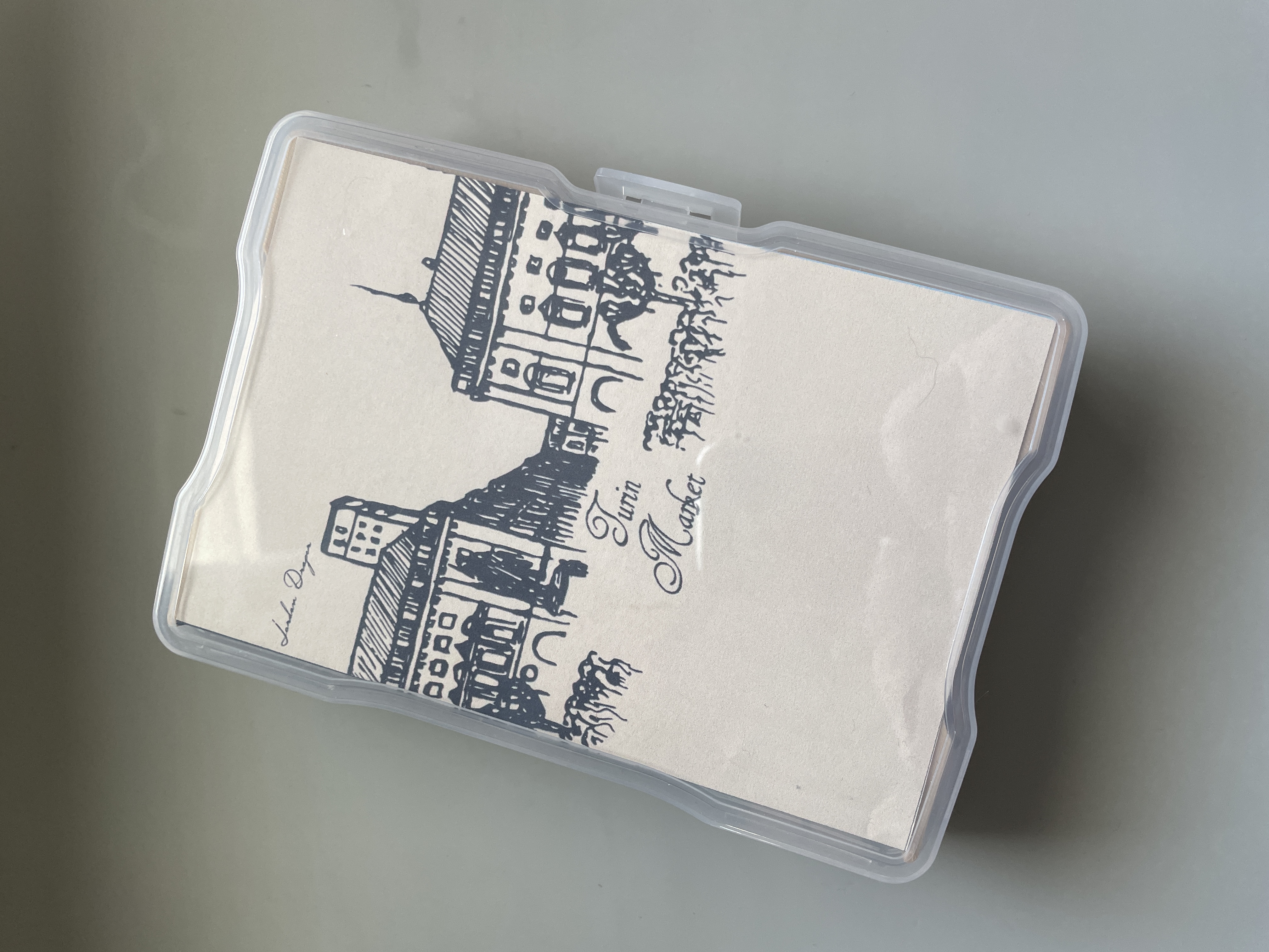 Turin Market Photo Caddy Insert 3D model thumbnail