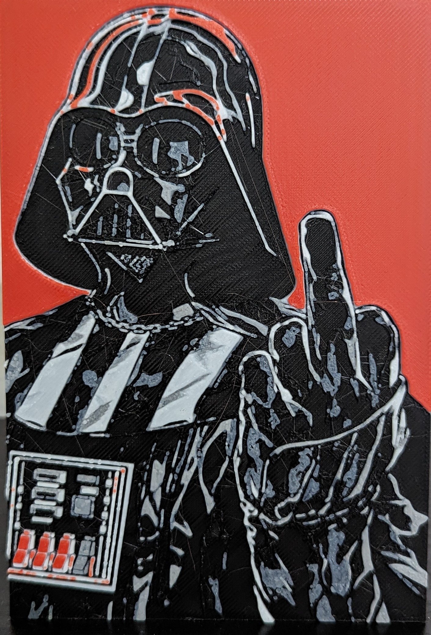 Darth Flip Off by Fuse | Download free STL model | Printables.com