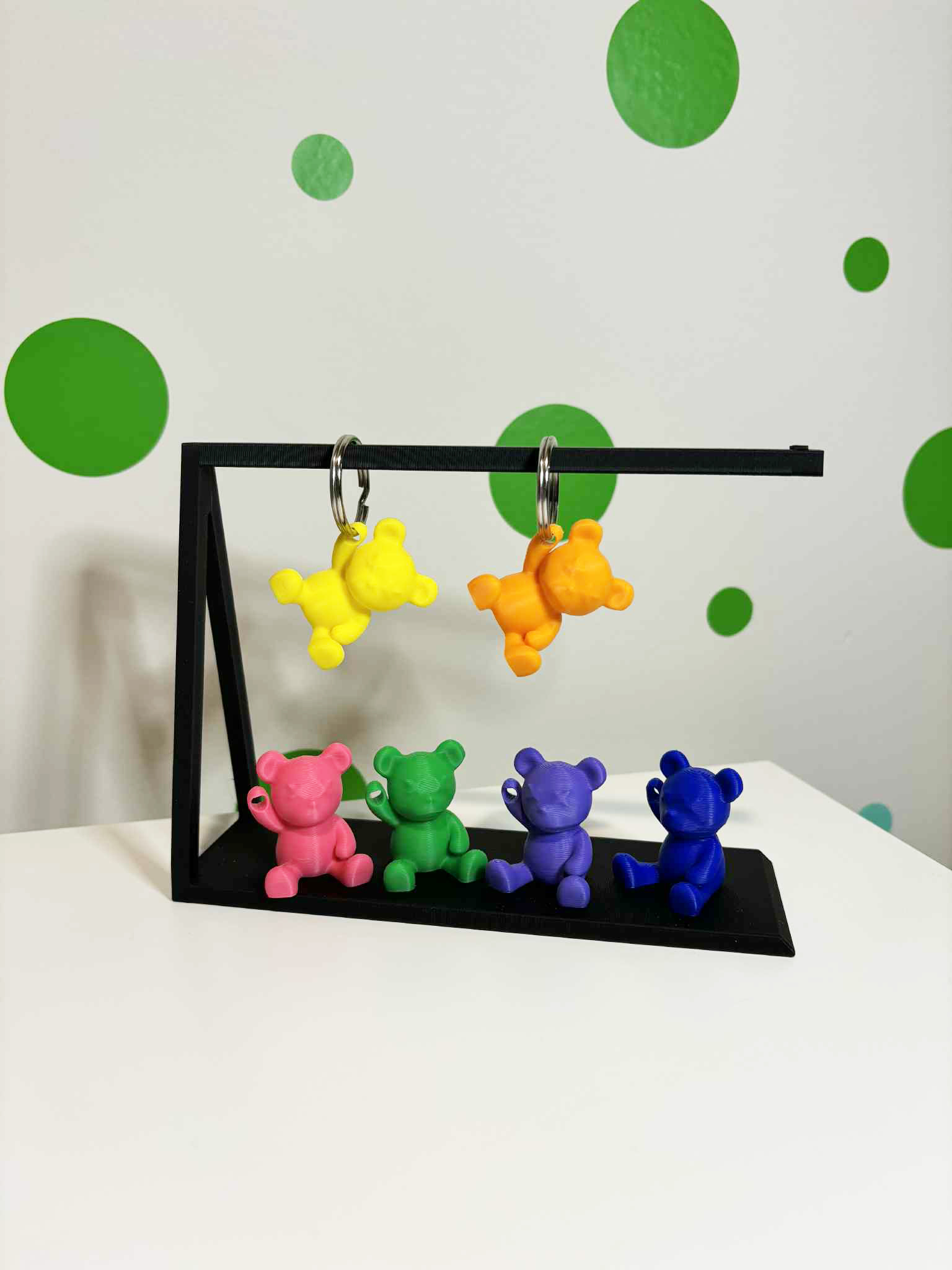Tiny Bear Keychain