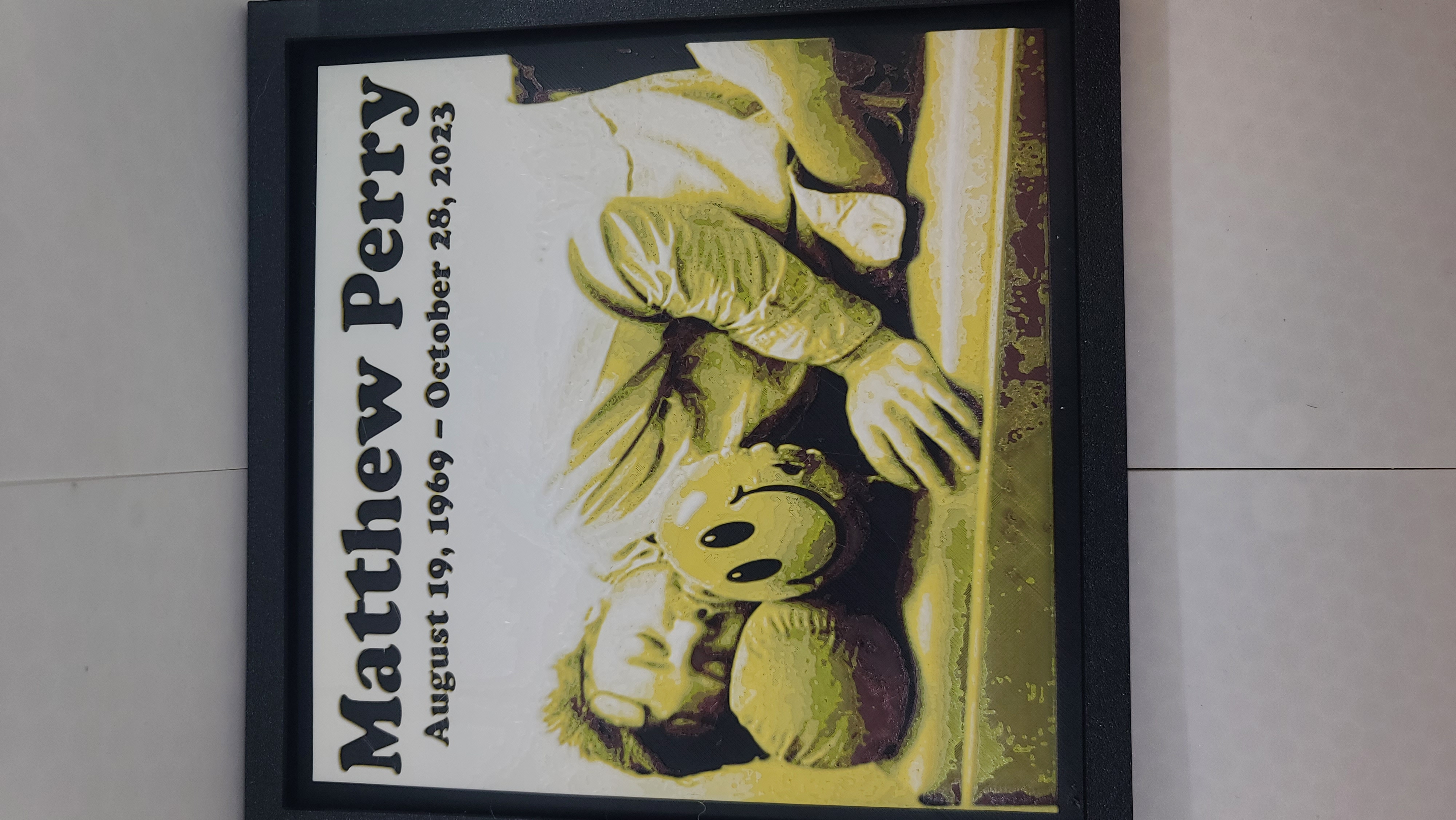 Mathew Perry Hueforge Painting
