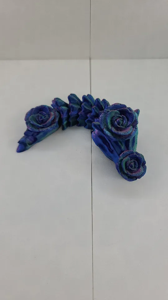 Rose Bone Dragon Keychain by Dohara | Download free STL model ...