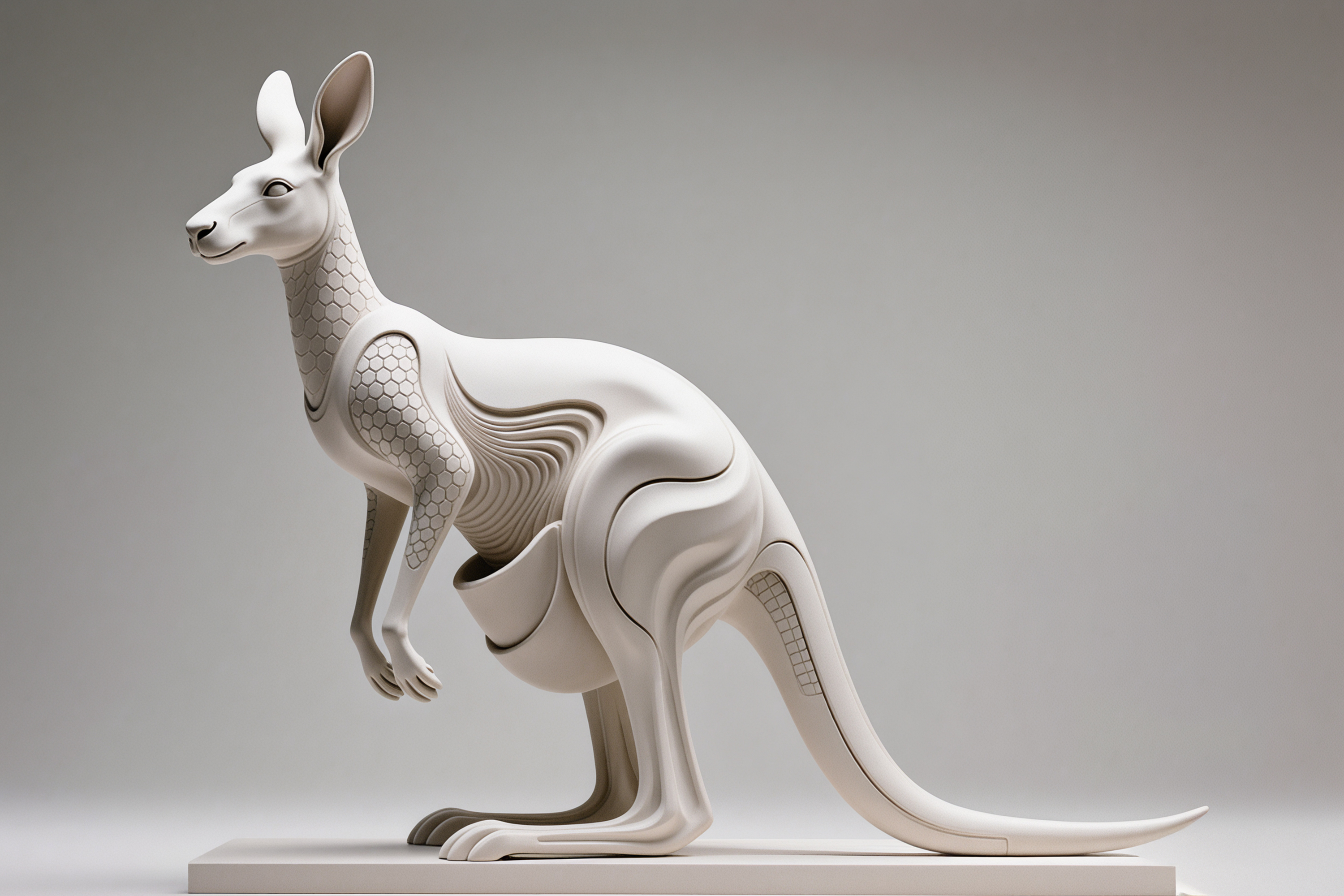Känguru, Hexa Sculpture
