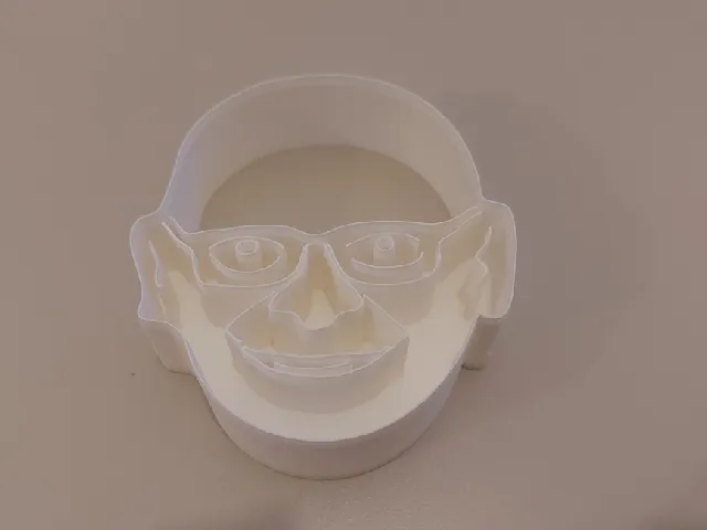 Funny man cookie cutter