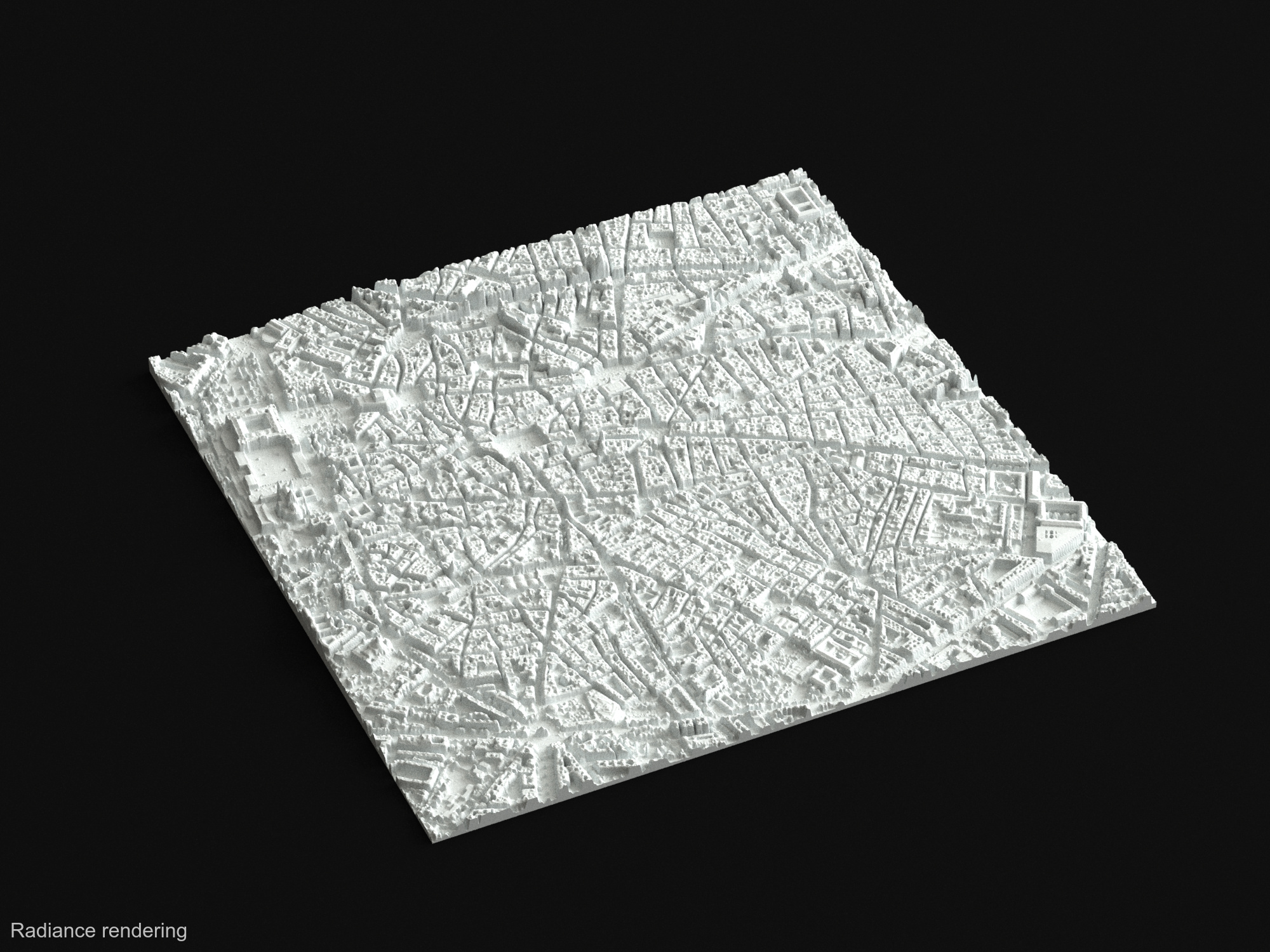 Madrid from Lidar