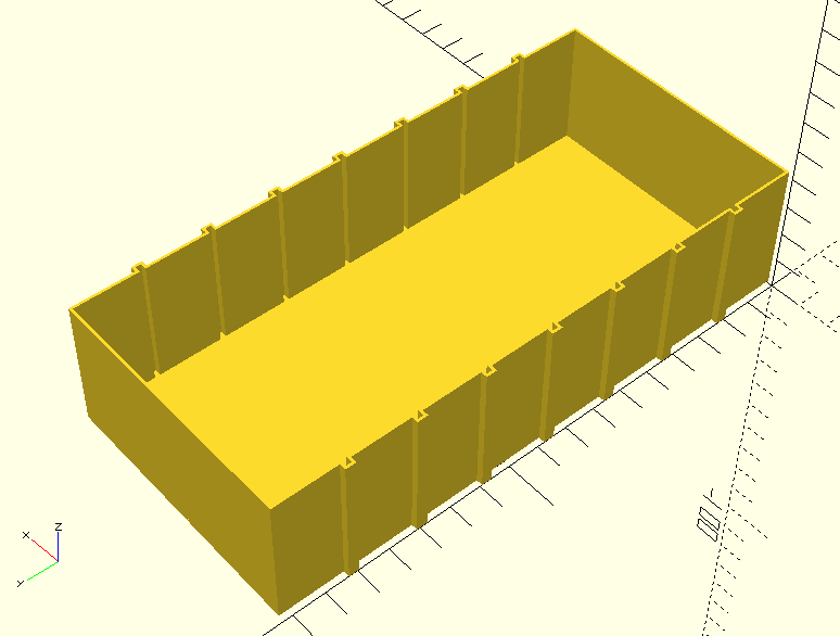Parametric spice packet holder
