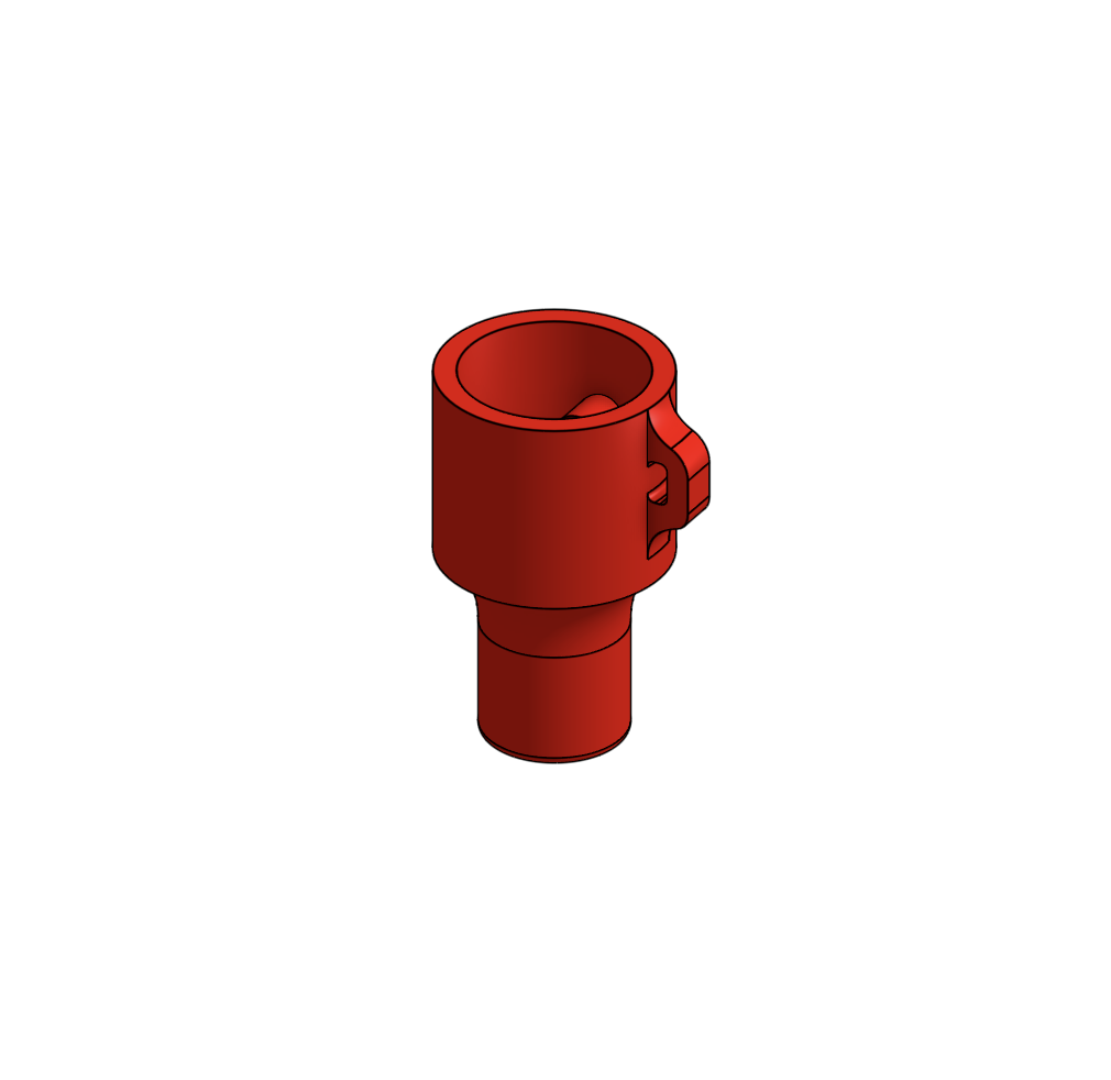 Camping airbed pump adapter