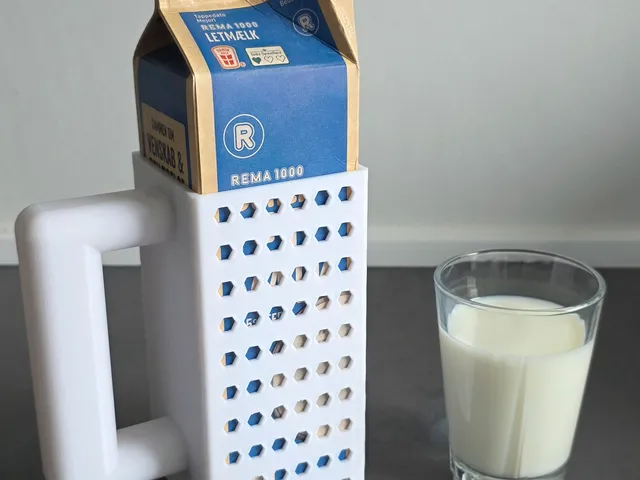 Ergonomic Milk Carton Handle Holder (Danish 70x70mm)