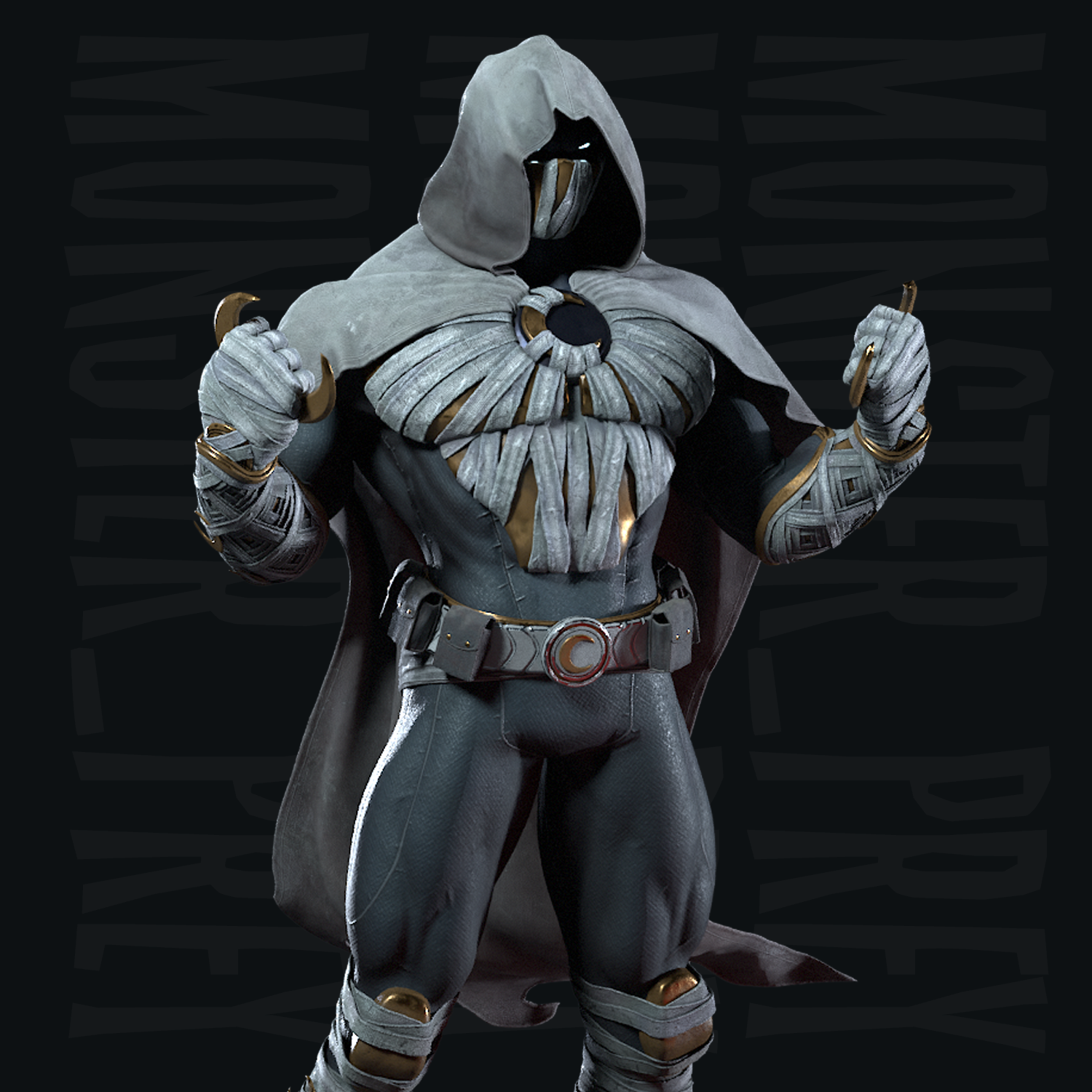 Moon Knight FREE 3D Print model