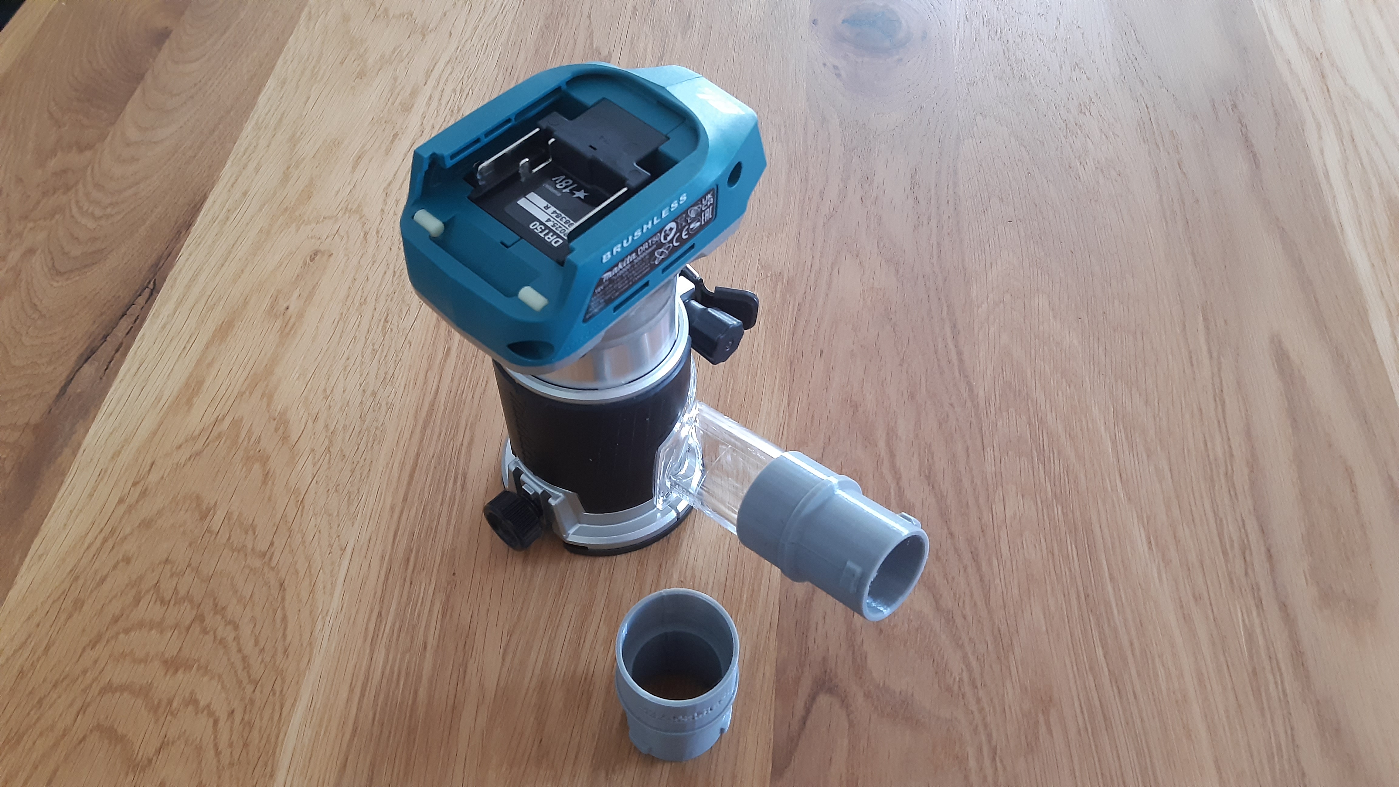 osVAC - Makita DRT50 Akku - Einhandfräse