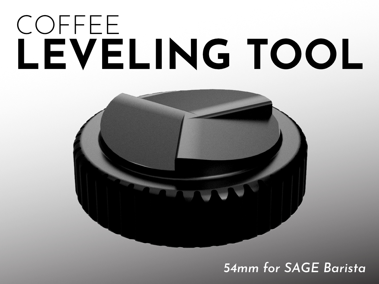 Coffee Leveling Tool / Distributor 54mm for SAGE Breville Barista Express or Touch