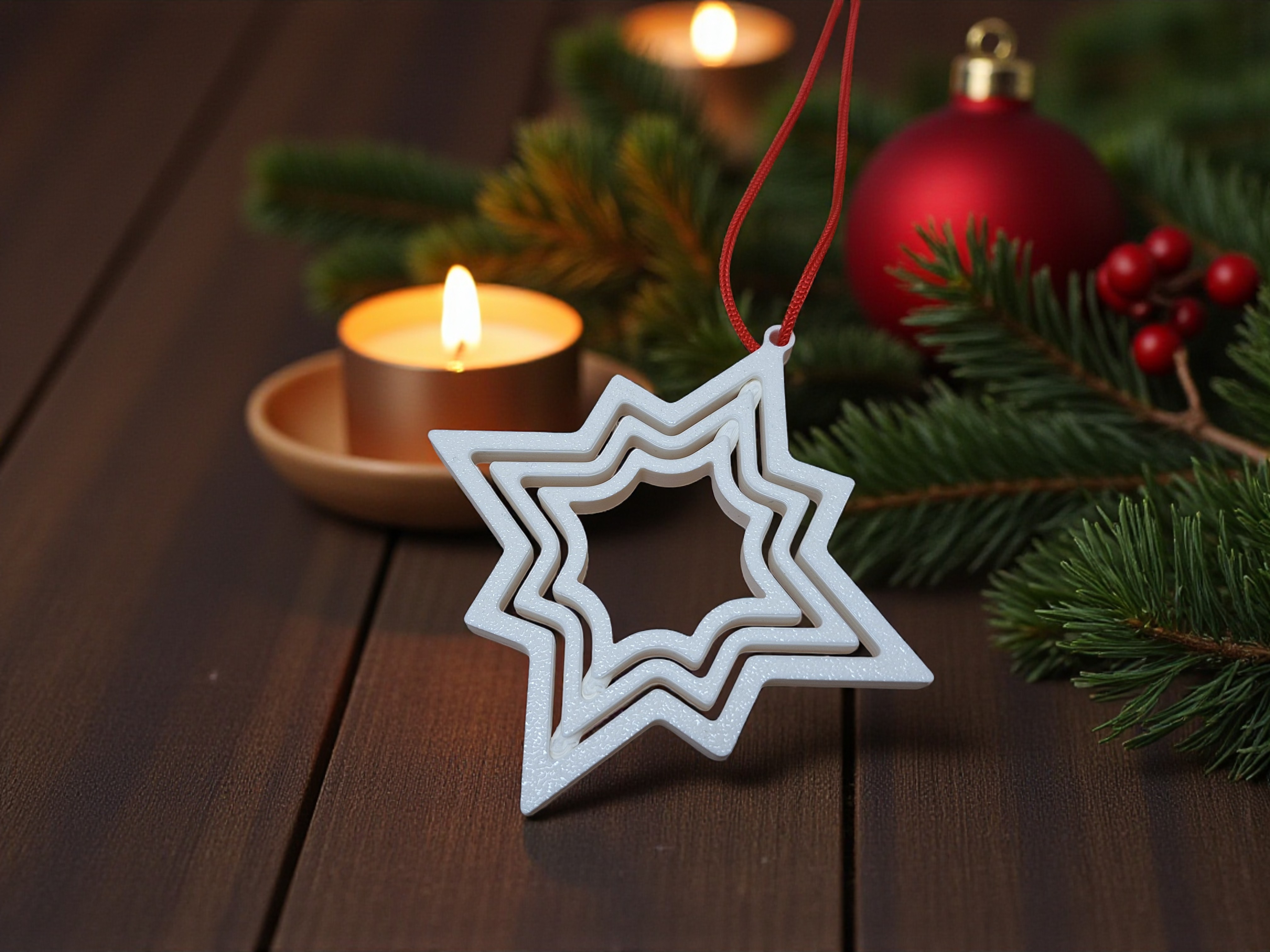 Miniatura 3 do modelo 3D Christmas star