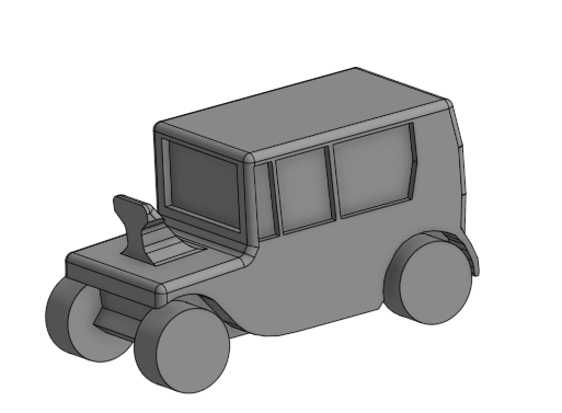 old model of a race car