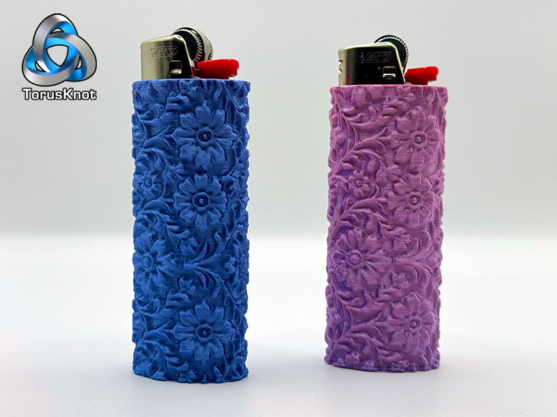 Floral Texture BIC Lighter Cover