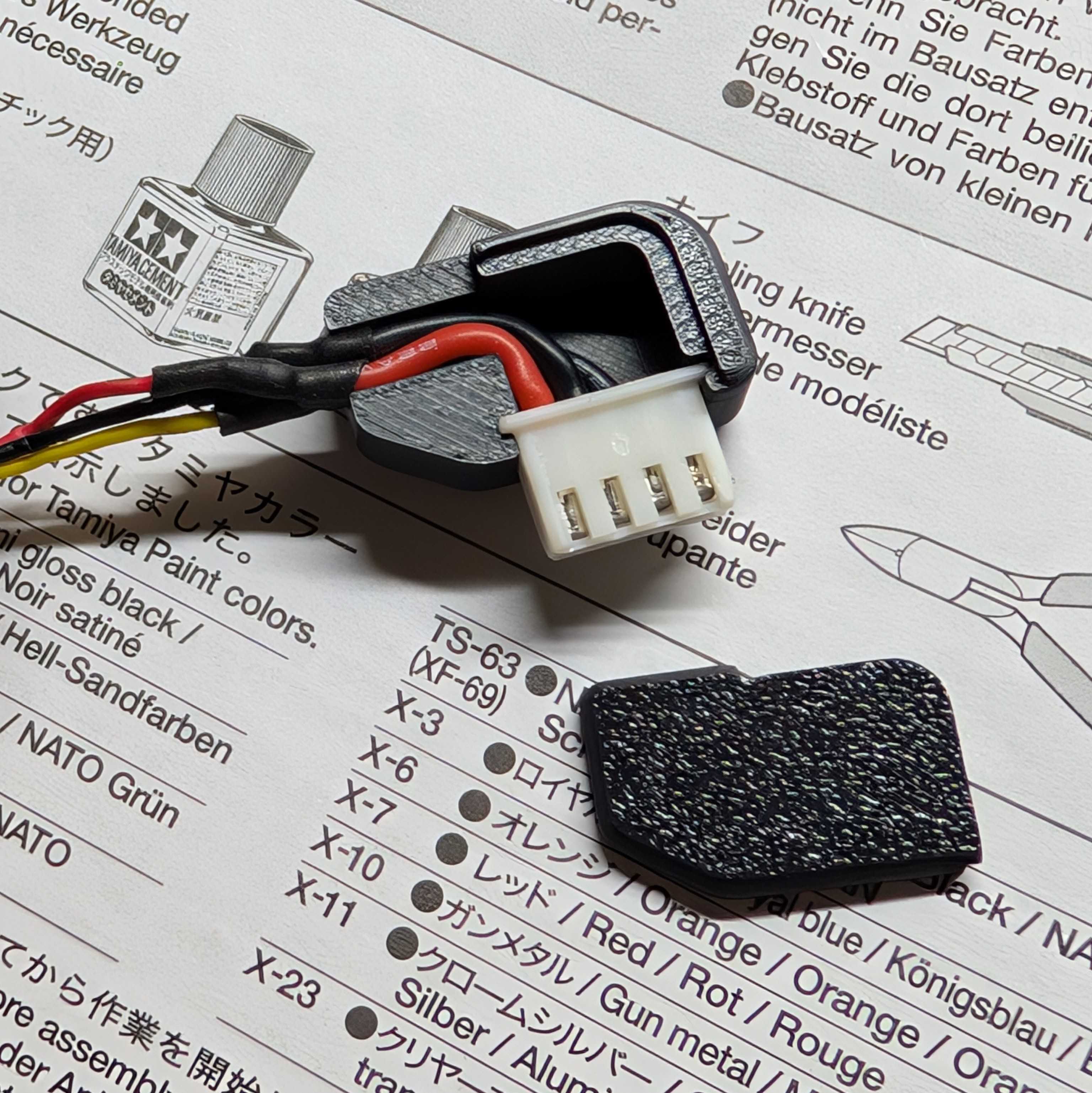 Easy Install JST-XH 4-Pin Connector Housing for Carvera 3D Probe