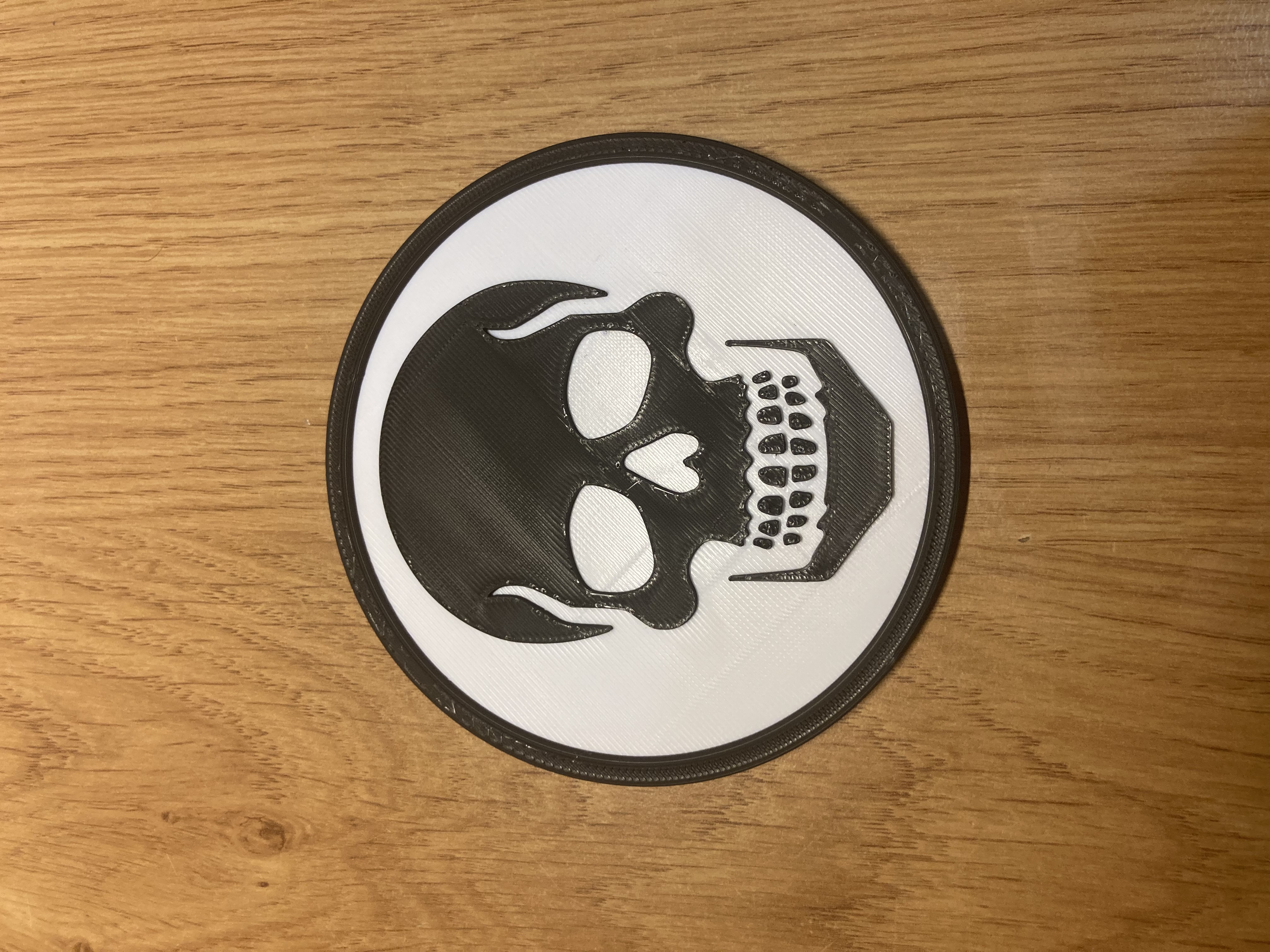 Miniatura 2 do modelo 3D Skull Coaster