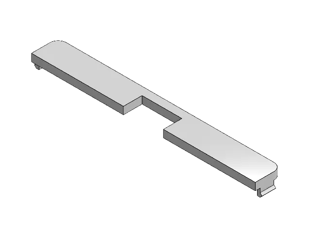 IKEA Besta TV cabinet lid with cable duct hole