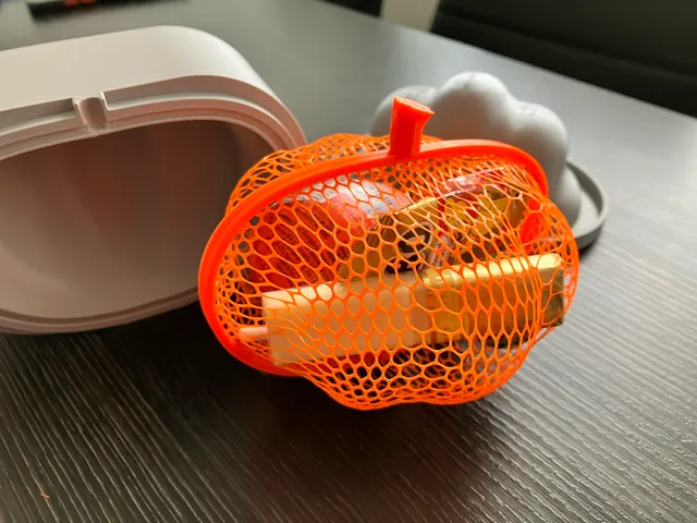 Thermoformed pumpkin - halloween