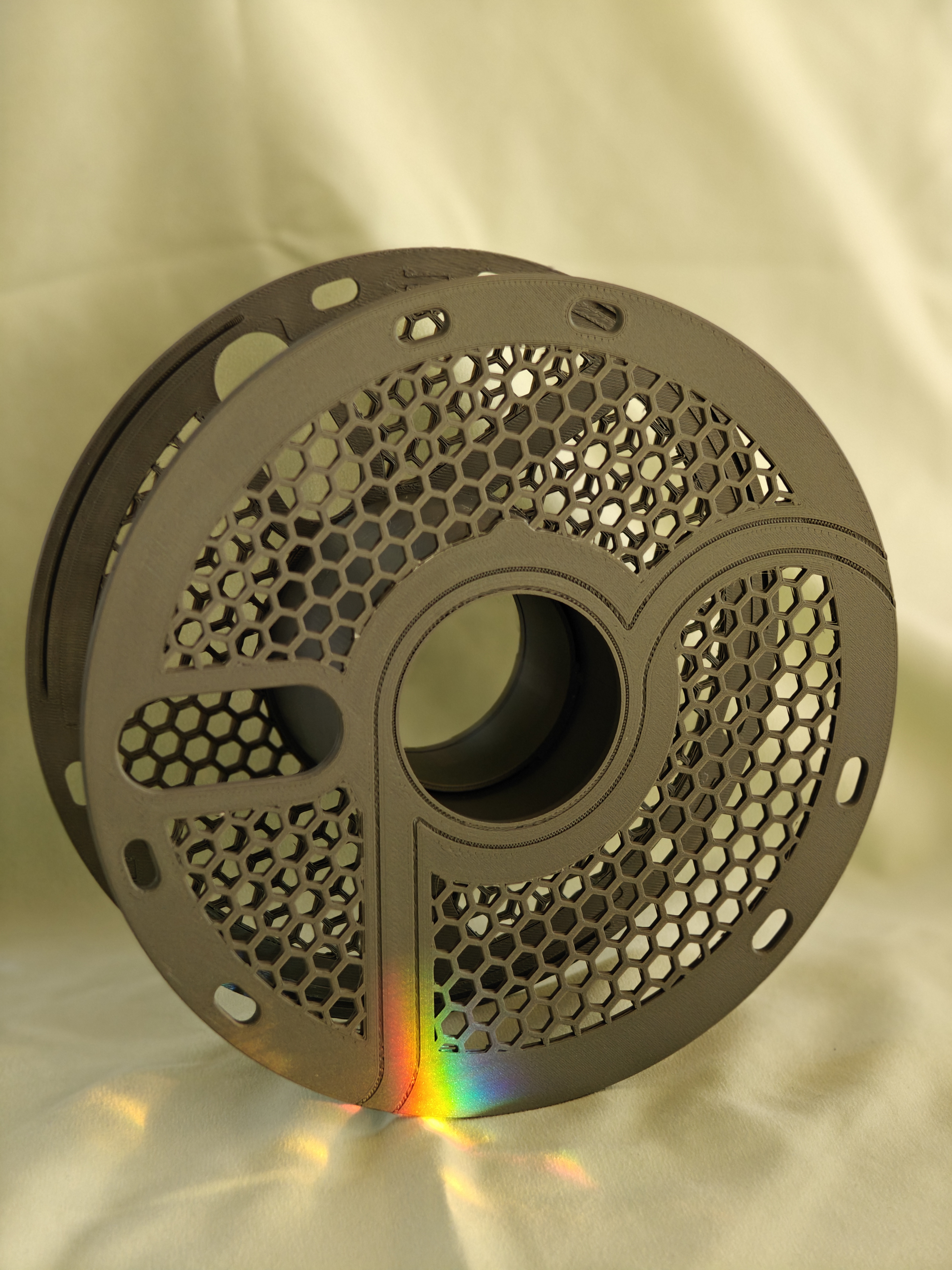 Faster Cheaper Polymaker Reusable Spool 3D model thumbnail