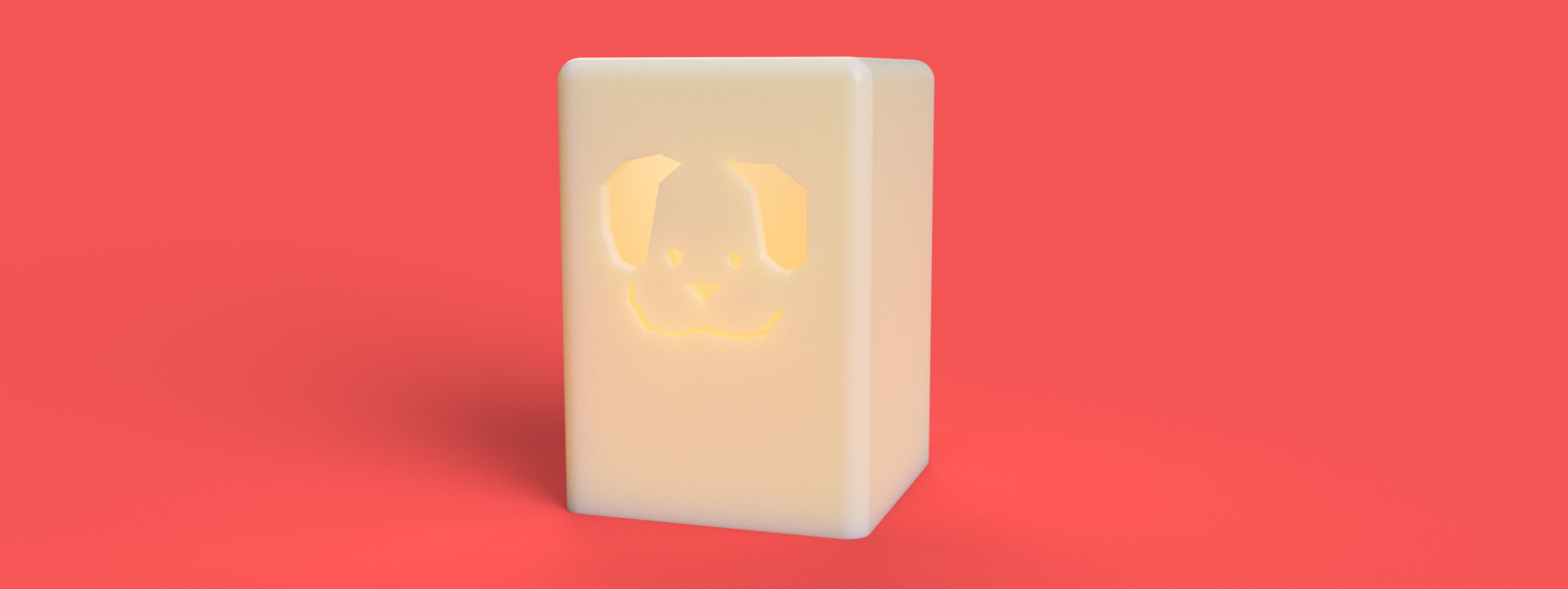 Cute Dog Shaped Candle Holder
