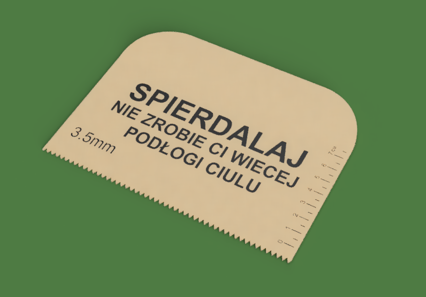 Very Polish glue spreader/spatula