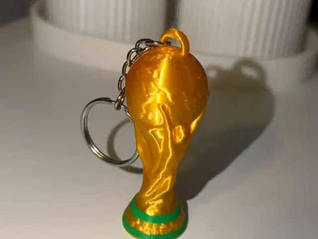 World Cup FIFA Trophy Keychain