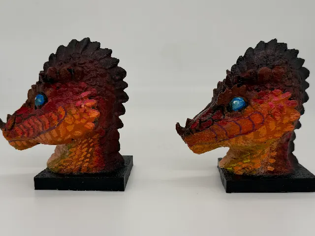 Dragon Bust 3D Scan