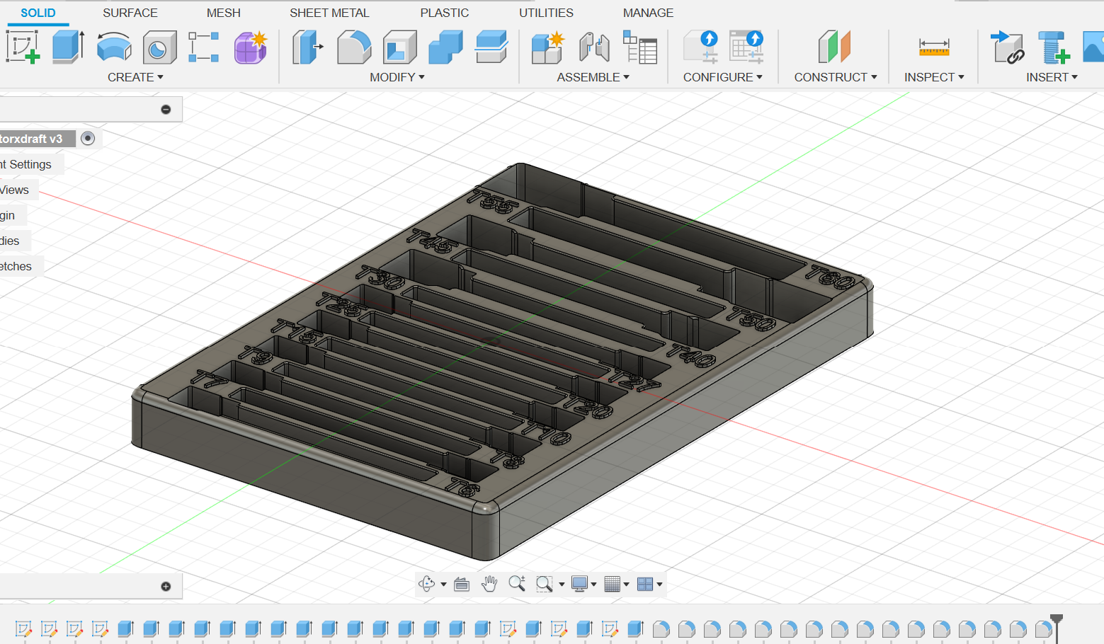 Quinn Master Bit Set Holder Organizer (Long Torx)