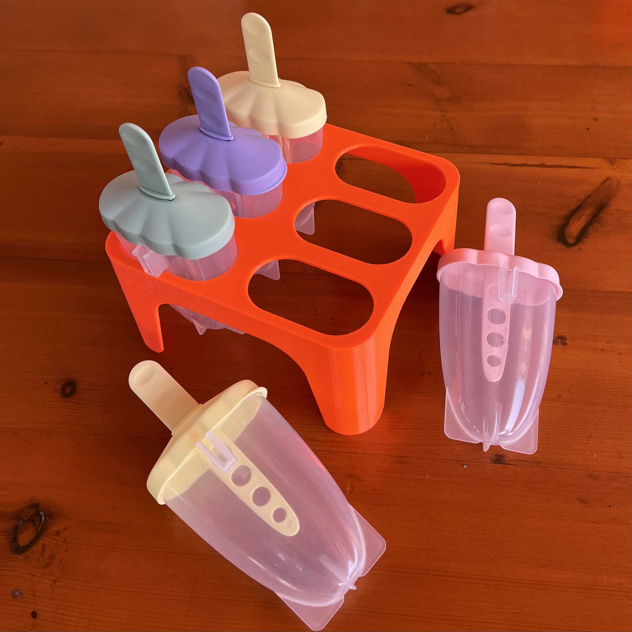 Popsicle forms holders