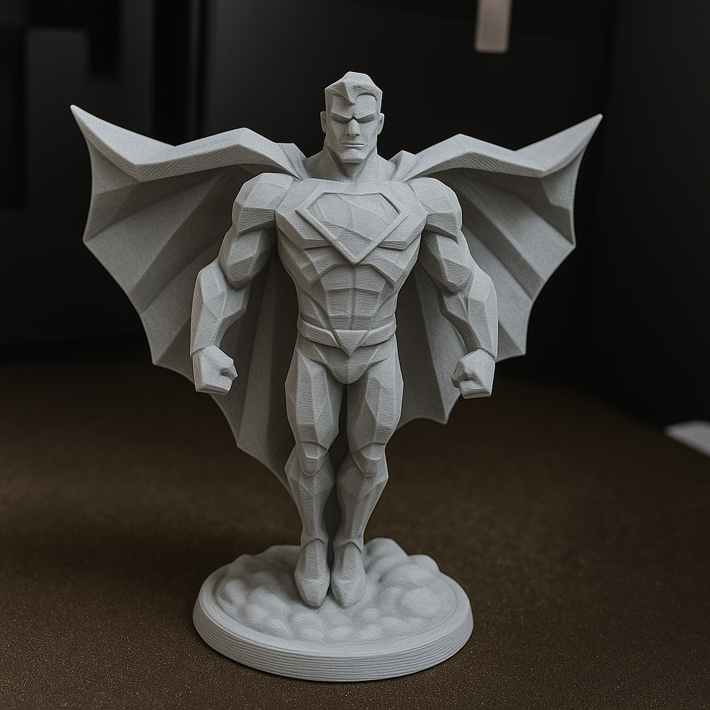 Superman Sculpture
