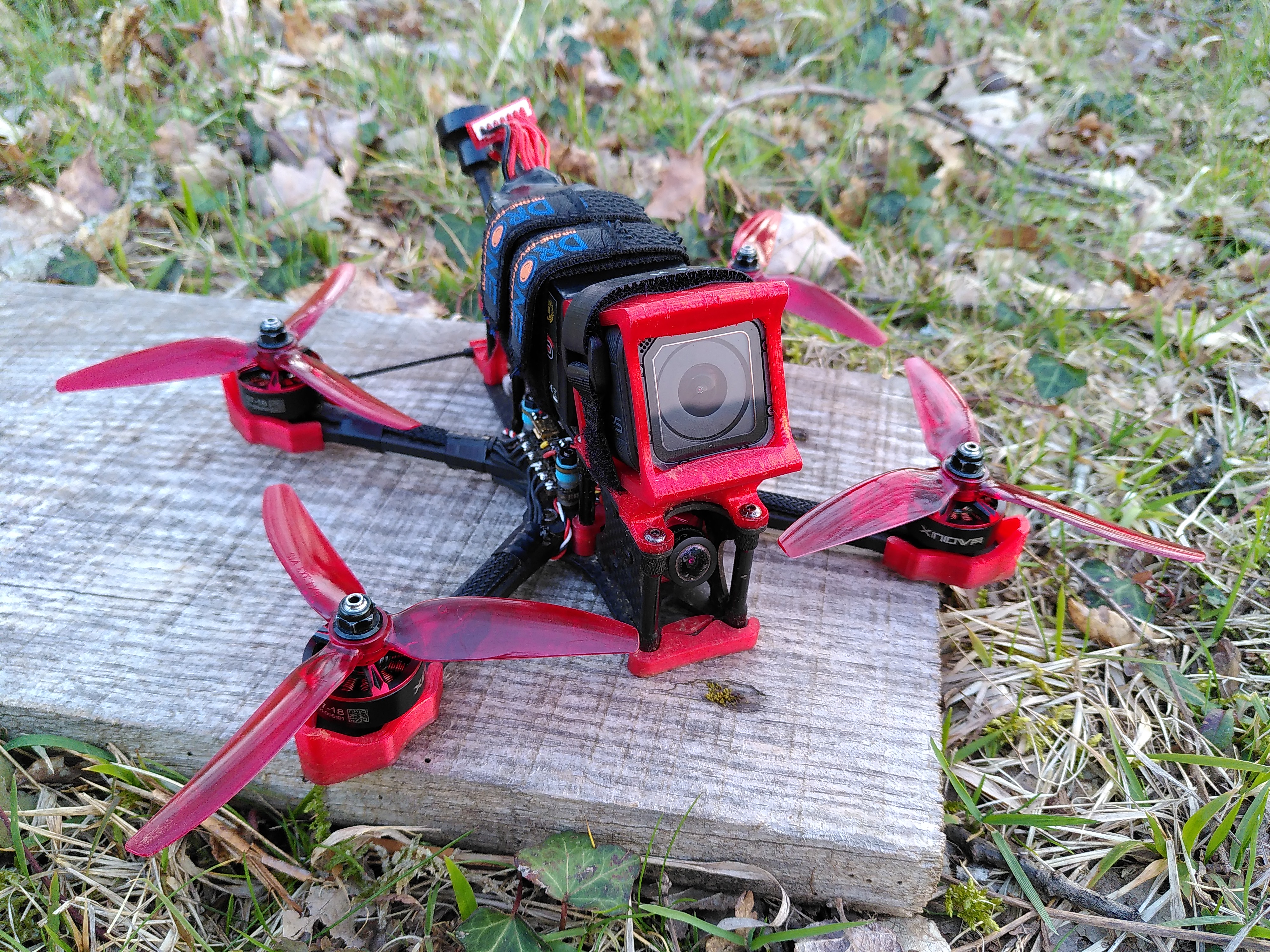 Heks Frame *Joocy* GoPro Hero 4 - 5 session Mount