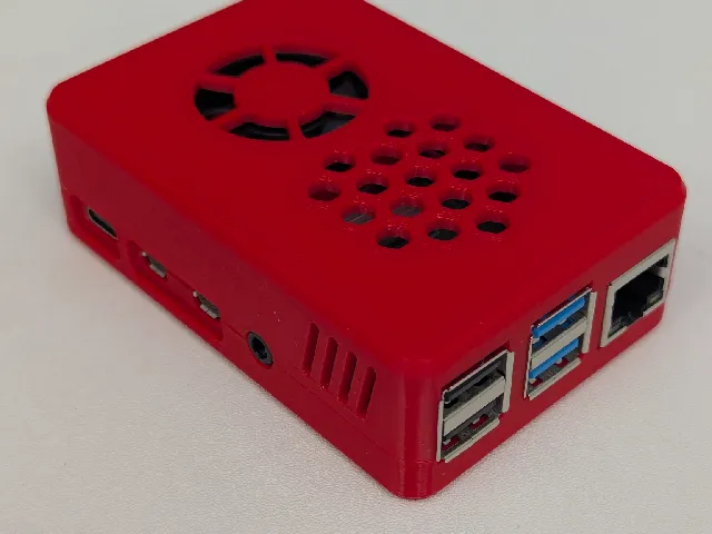 Malolo Raspberry Pi 4 H20 Hex Top - Single Material, 30 mm Fan Guard